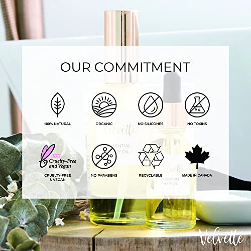 Velvette Calming Face Oil (Night). Restorative, Non-Comedogenic, Natural, Organic, Moisturizing Nighttime Facial Serum For Dry, Flaky, Eczema, Rosacea Prone Skin. Contains Borage, Baobab, Cranberry (Regular Size, 1 Fl. Oz.) #TOP5
