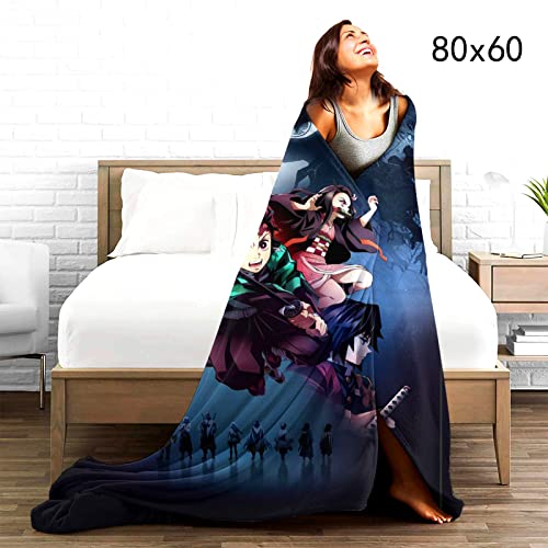 Anime Blanket Ultra Soft Flannel Fleece Cartoon Throw Blankets Home Decor Bedding Couch Sofa For Kids Adults Gift S (50''X40'',125X100Cm,Kid's Choice) #TOP5