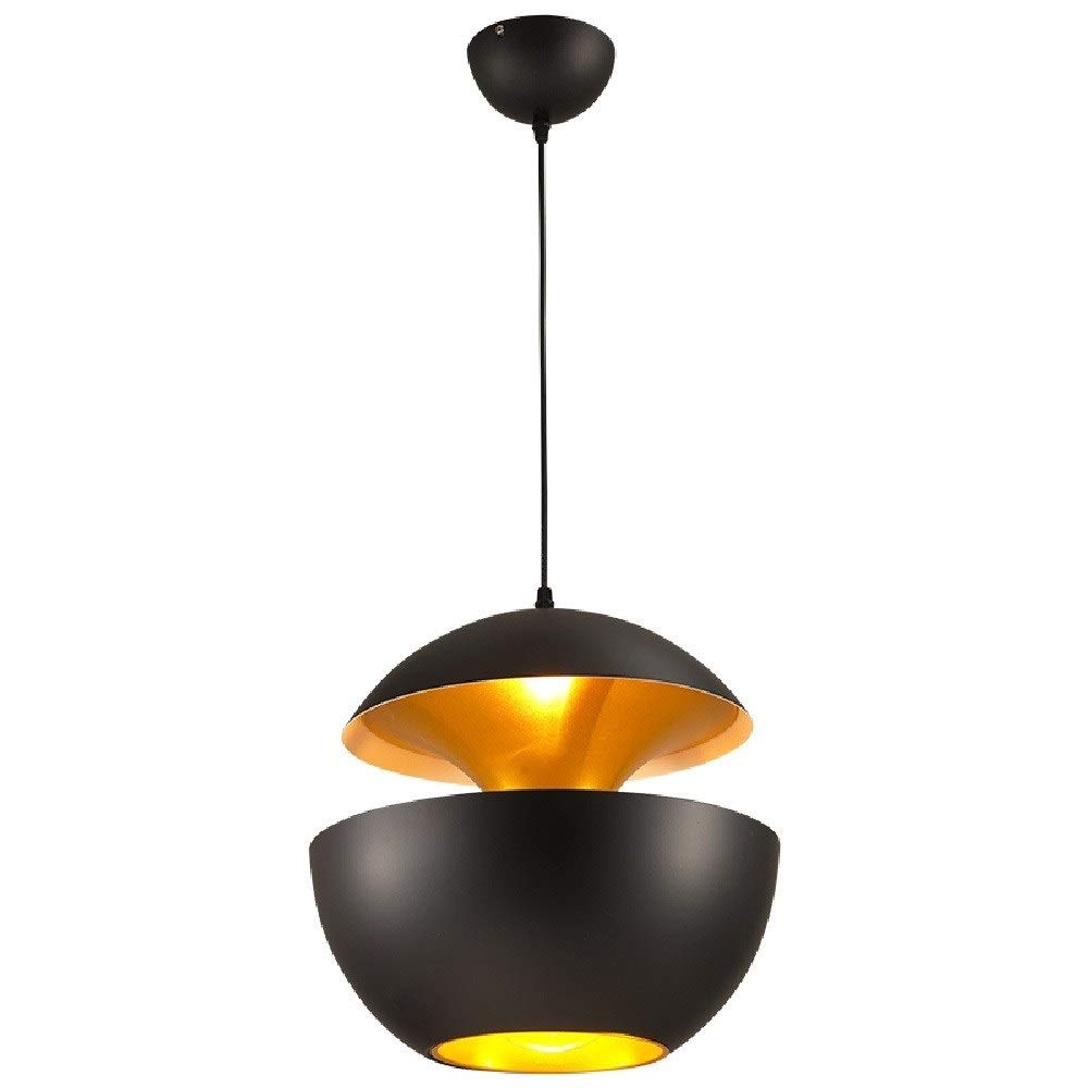 Daoke Chandelier, V-Intito Industrial Pendant Light Kitchen Island Ceiling Pendant Light Aluminum Creative Metal Shade Retro Indoor Loft Bar Cafe Restaurant Pendant Light Fixed