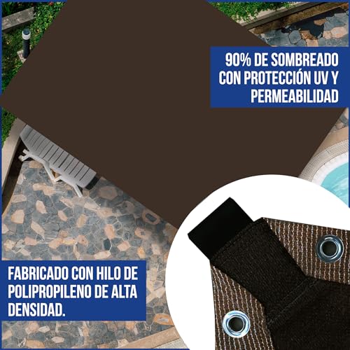 Consejos y reviews para comprar Malla sombra cafe de esta semana. 30 Imagen adicional