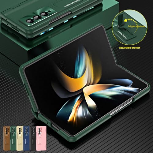 Étui cuir rigide Samsung Galaxy Z Fold 7 doré nomade
