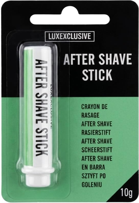 Luxexclusive Styptic Pencil 10g Natural Potassium Alum Shaving Stick for Razor Nicks & Cuts Compact Travel Size After Shave Care for Men & Women