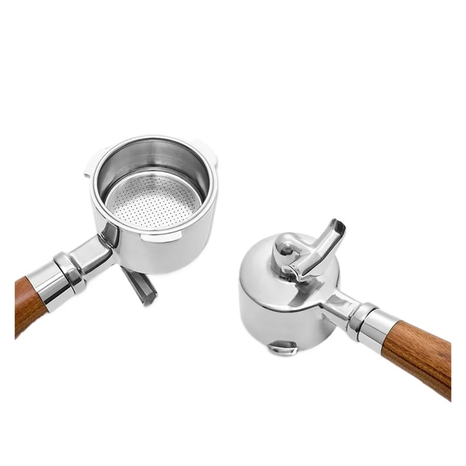 Portafiltro de acero inoxidable de 51 mm con 3 orejas para Delonghi Dedica EC680/685, mango de doble apertura, perfecto para amantes del espresso y baristas domésticos