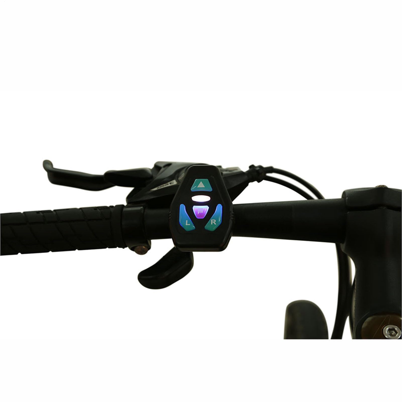 LED Blinkende Weste, Reflektierende Laufweste mit Fernbedienung, Usb Bike-Pack Fahrlicht mit Blinker, für Nachtlauf, Wandern, Fahrradausrüstung