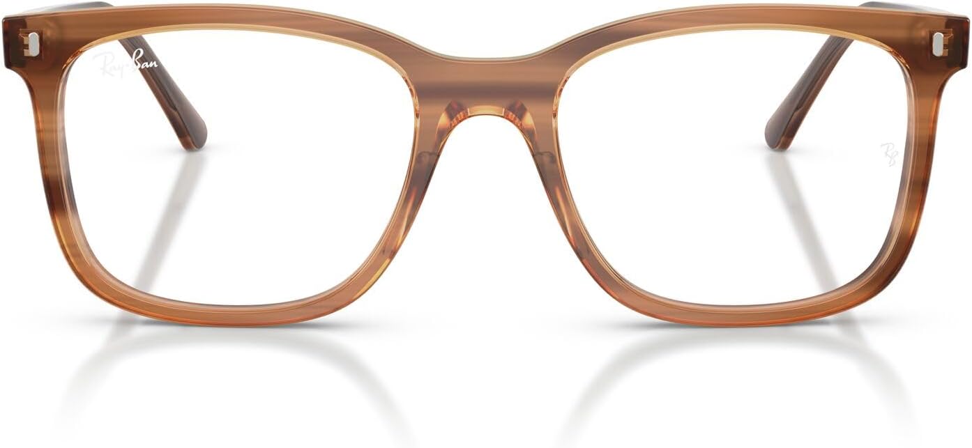 Rx5446f Low Bridge Fit Square Prescription Eyewear Frames