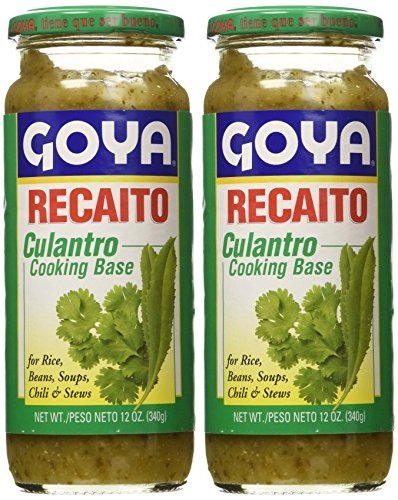 Goya Recaito Culantro Cooking Base 12oz (Pack of 02)