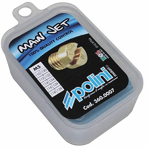 POLINI 360.0007 - Ugello Principale phbg-Sha (Scatola da 10, n. 110 a 128)