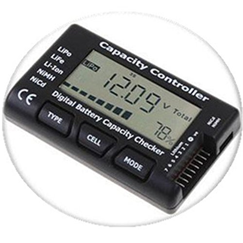 Preisvergleich Produktbild Merssavo Intelligente digitale Kapazität Checker Indikator Volt Batterietester