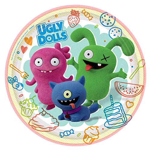 Assiette UglyDolls 23cm le cadeau d'anniversaire parfait pour fan