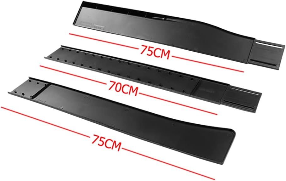 9-Piece Front Bumper Lip Kit & Side Skirt Extensions Diffuser Set Compatible with 2013 2014 2015 Honda Civic Sedan 4-Door, Front Bumper Lip Spoiler Air Chin Body Splitter ABS, Matt Black