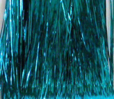 Tre Chic 100 Turquoise Silk Tinsel Strand For Hair Extensions