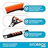 BIRDROCK HOME Snow Brush with Detachable Ice Scraper for Car - Flexible Snow Remover and Windshield Cleaning Tool with Wide Bristle Brush - Winter Sweeper for Auto, SUV - Size: 24" L x 9" W - 1 Pack #5