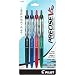 PILOT Precise V5 RT Deco Collection Retractable Rolling Ball Pens, Refillable, 4-Pack, Assorted (41978)