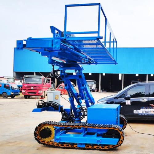 Crawler Anchor Drilling Rig for Geotechnical Engineering Tunnel and Slope Stabilization Dual Hydraulic Motor Anchor Drill Machine