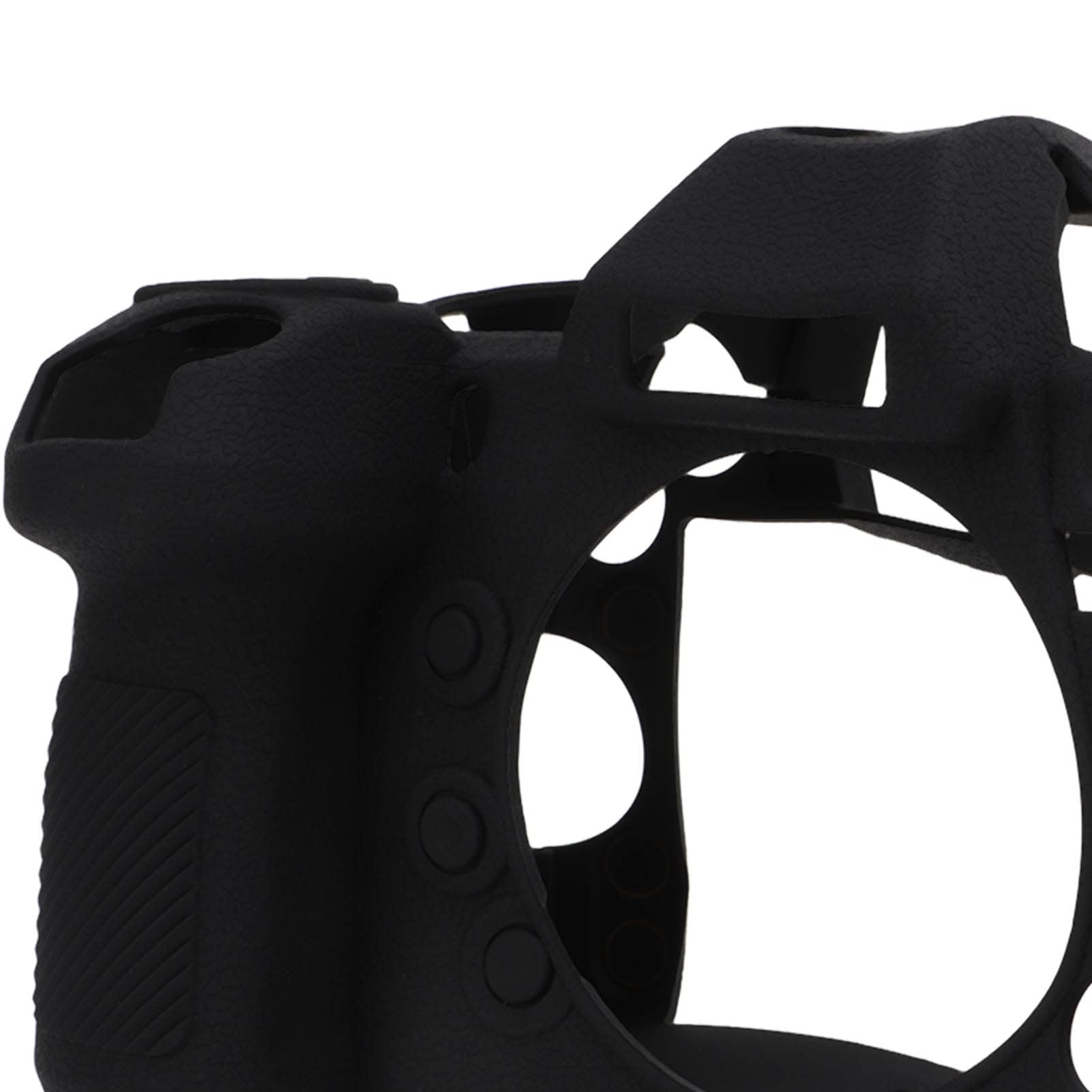 Funda Protectora para cámara Funda de Silicona Textura Litchi Negro Ligero Flexible A Prueba de arañazos Protector de la Piel del Cuerpo Accesorio para Equipo de fotografía para