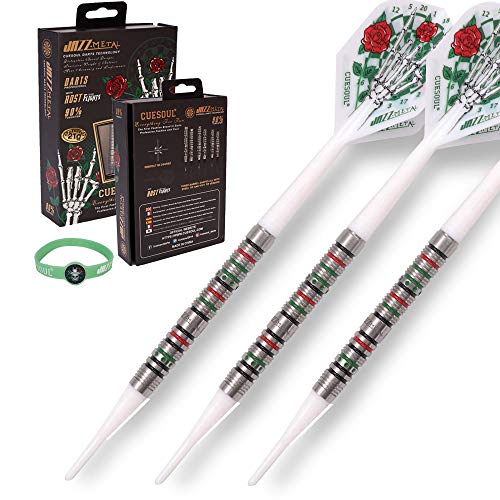 CUESOUL Jazz-Metal 19g Soft Tip Darts Pencil Shape