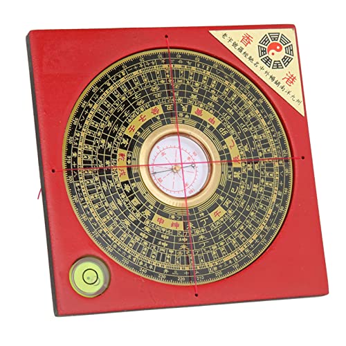 Brújula Feng Shui China Luo Pan de Metal y Plástico miniatura 2