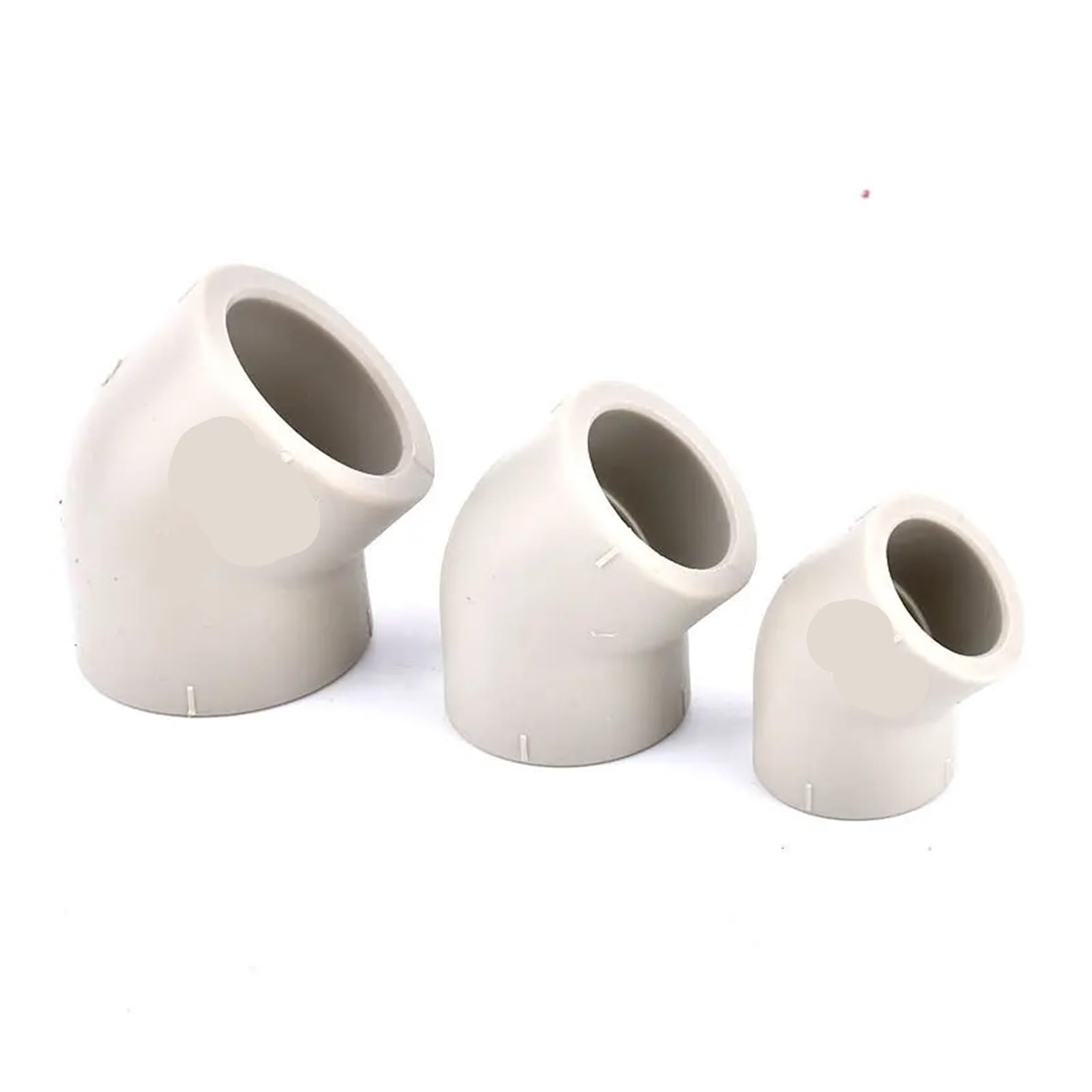 1 unidad ID 20~110mm codo de 45/90 grados/directo/T/tapa/abrazadera tubo/brida/Unión juntas tubería agua for riego jardín Adecuado para grifos(90 Degrees Elbow,ID 50mm)