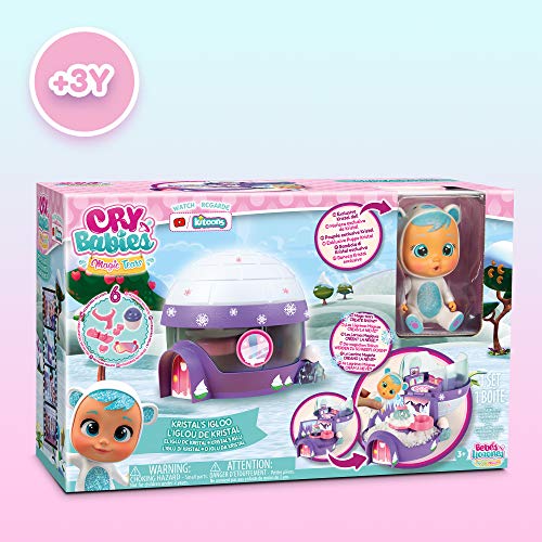 Cry Babies Magic Tears - Kristal's Igloo Playset, Multicolored #TOP2