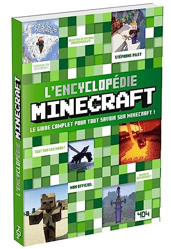 L'Encyclopédie Minecraft - Guide de jeu vidéo - Dès 8 ans