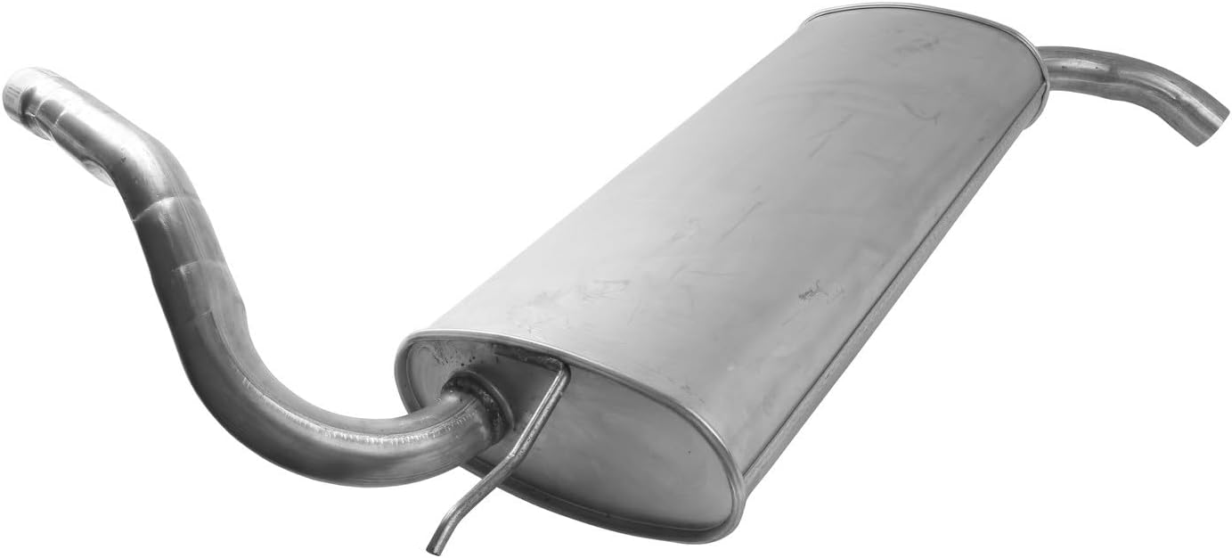 Exhaust Muffler Assembly Compatible With Ford Focus 2.0L L4 Sedan 2018 2017 2016 2015 2014 2013 2012 P-5213583