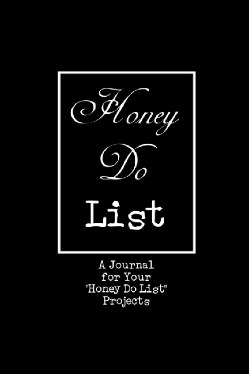 Amazon Honey Do List A Journal to Enter Your "Honey Do List