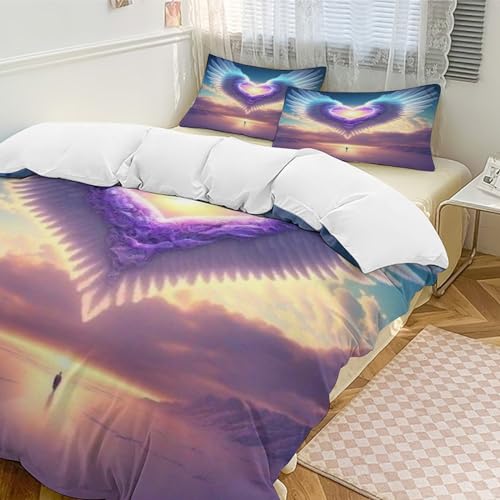Microfibre parure de lit King抗 de haute douceur pour ados