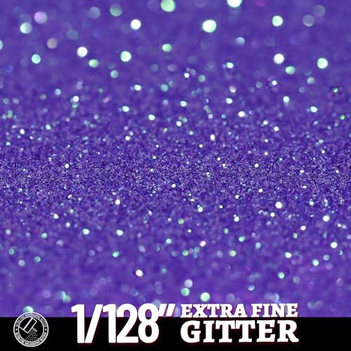 LEOBRO Purple Glitter, 150g/5.29oz Iridescent Purple Fine Glitter Powder for Crafts Tumbler, Candle, DIY Arts and Crafts - Image 3