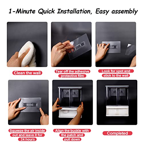 Hhlupup 105 Oz Laundry Detergent Dispenser, Scent Booster Beads Dispenser, Wall Mounted For Laundry Room Organization (Upgraded) #TOP3