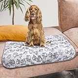 Gorgelly 1 Pack 3 Hundedecke, Weiche Haustierdecke Waschbar, Kuscheldecke Flauschig für Kleine Mittlere Hunde Katzen, Sofaschoner für Hunde, Hundedecke für Unterwegs, 60x50 cm