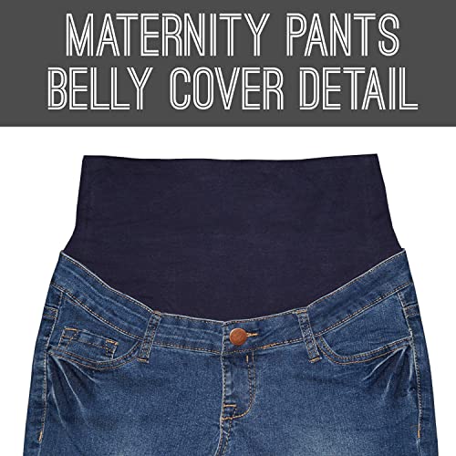 Hybrid & Company Stylish And Comfortable Women Super Stretchy Maternity Jeanss Pm5471S Medium Was L thumb #2