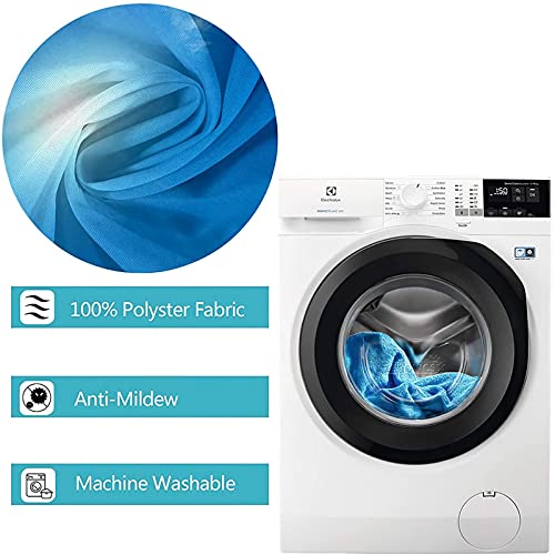Rideau de douche polyester KnSam rideau de bain 180x180 imperméable - 6