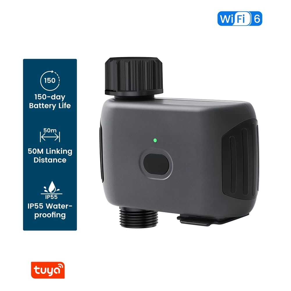 Brak Koncentratora Water Timer Wi -Fi Wąż Timer Kontroler Zraszacza do Systemu Nawadniania Kroplówki Ogrodowej