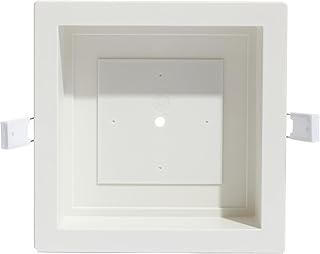 Fittes Framed Recessed Drywall Mounting Kit 5x5 Inch, Compatible with Recessed Lights, Thermostat, Keypad