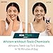 Primal Life Organics V4 Real White Red/Blue LED Light Teeth Whitening System - Includes 20 Treatments