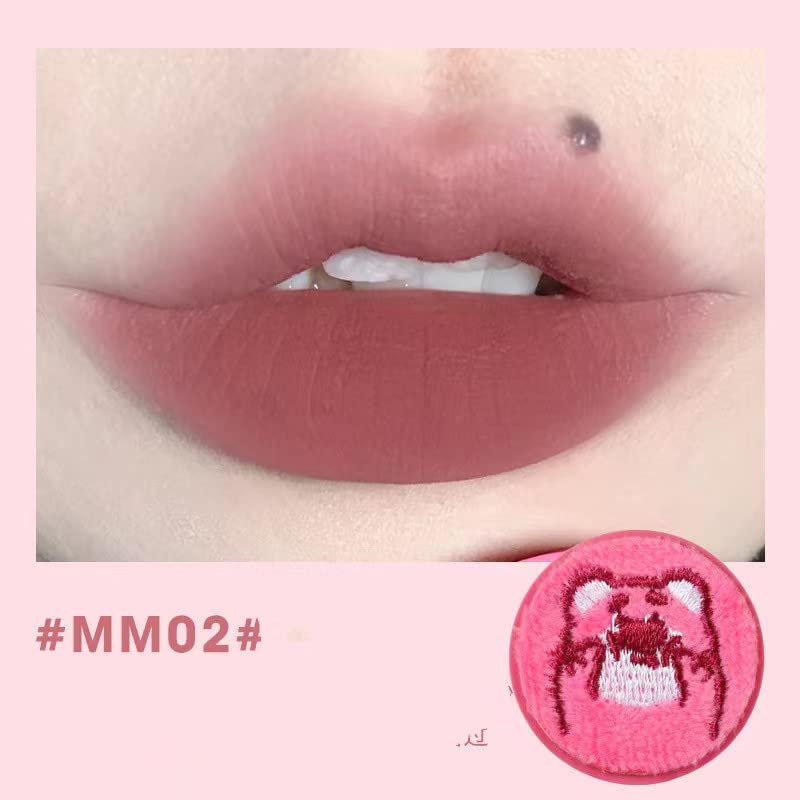 6-Color Matte lip Mud, Delicate, Small, Waterproof, Durable lip Color Makeup Gift set, Non Stick Cup Velvet Iipstick Iip Color Waterproof Iipstick (6 colors)