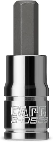 Miniatura 12 de Llave hexagonal de 10 mm de Capri Tools, accionamiento de 1/2 pulgada, métrica