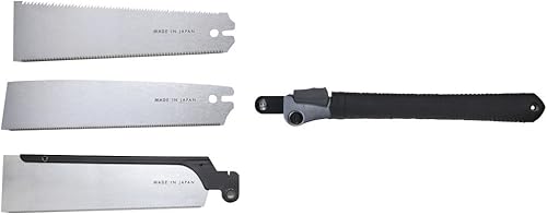 Miniatura 2 de Magma Japan Juego completo de sierra plegable con mango y Kataba Ryoba Douzuki hoja de sierra de 945 pulgadas