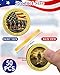 Value Valor Vow 50Pcs Military Challenge Coins Set - Thank You to All Veterans Coin Military Commemorative Appreciation Gifts for Men Women Thank You for Your Service Chip Veterans Day Gifts Bulk