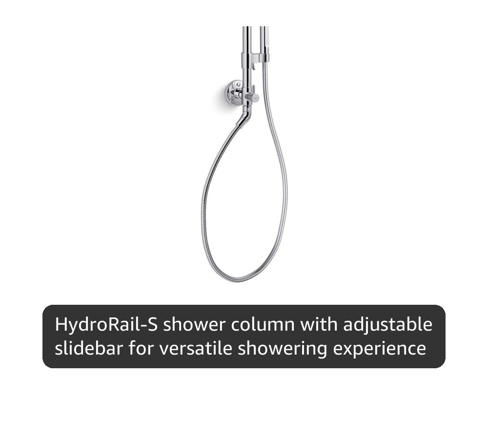 KOHLER 76471-G-CP Awaken 1.75 GPM Retrofit Shower - Includes