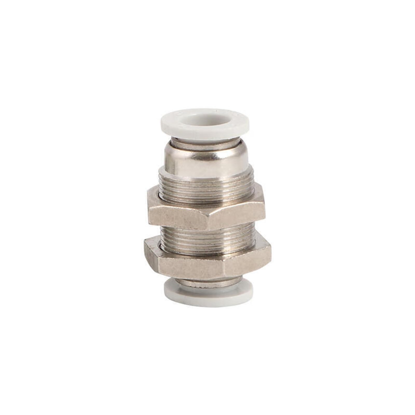 PM6 Conector recto de cambio rápido de 6mm para tubos neumáticos del mismo diámetro (2 piezas)