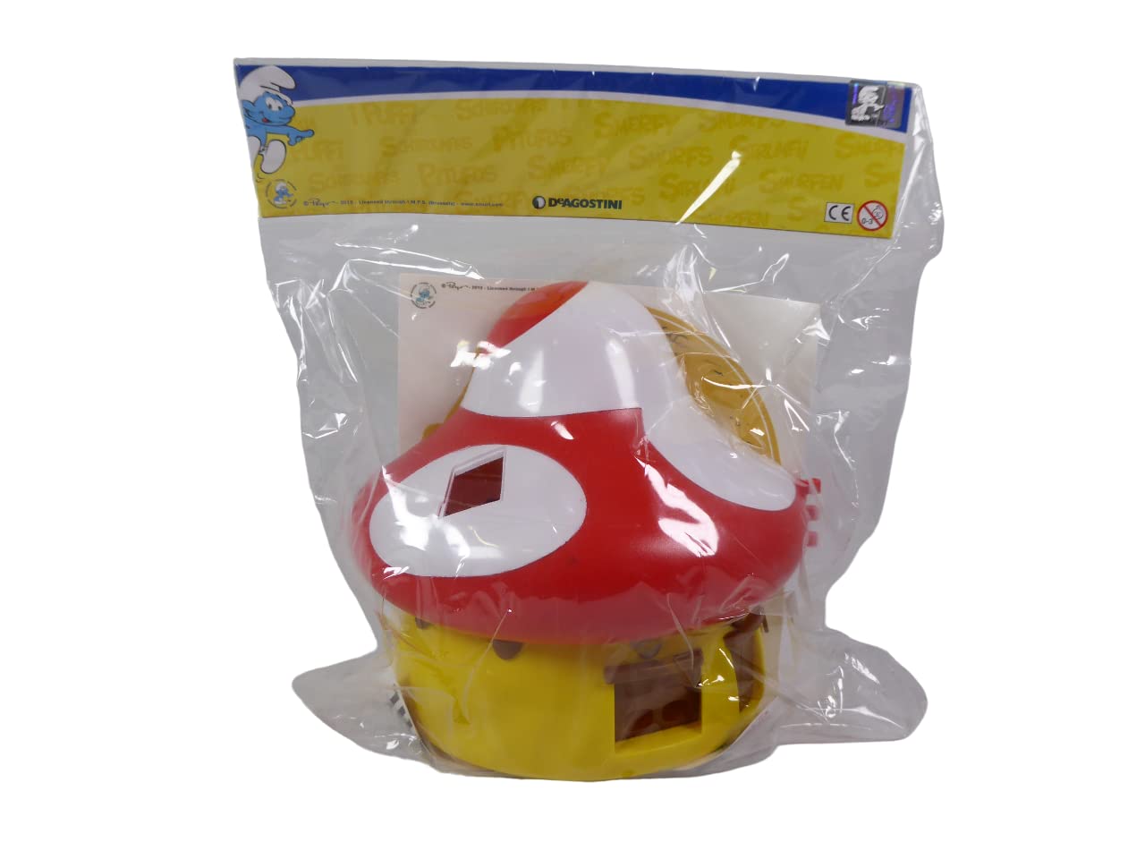 - Das Haus der Schlümpfe mit beweglichen PVC-Figuren + Aufklebern – CS40