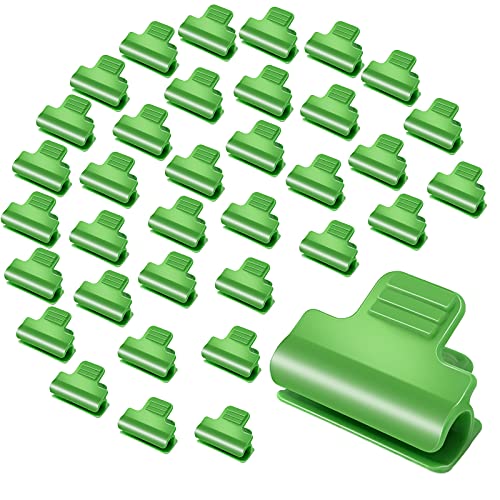 30Pcs Greenhouse Clamps, Plant Clips, Film Row Cover Netting Tunnel Hoop Clip, Frame Shading Net Rod Clip Greenhouse Film Clamps for Season Plant Extension Support (11mm)