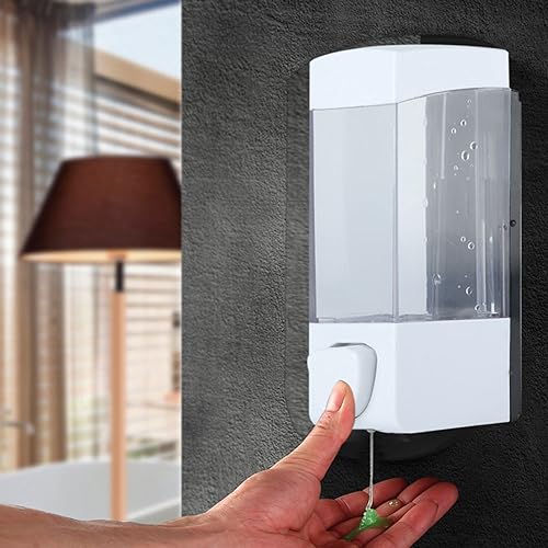 Manual de Montaje en la Pared Líquido, Dispensador de Plástico a Granel Pared Montado en la Pared de Plástico Dispensador de de 350 Ml de Lavado de Manos Sabunluk duvarı Relleno de Baño para la Manual de Montaje en la Pared Líquido, Dispensador de Plástico a Granel Pared Montado en la Pared de Plástico Dispensador de de 350 Ml de Lavado de Manos Sabunluk duvarı Relleno de Baño para la