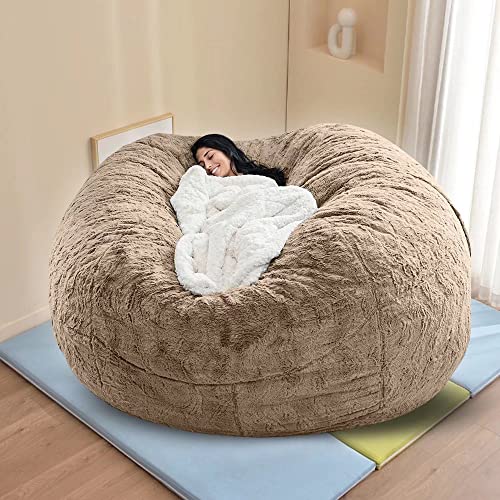 Housse de pouf géante pour des soirées cinéma en famille confortables