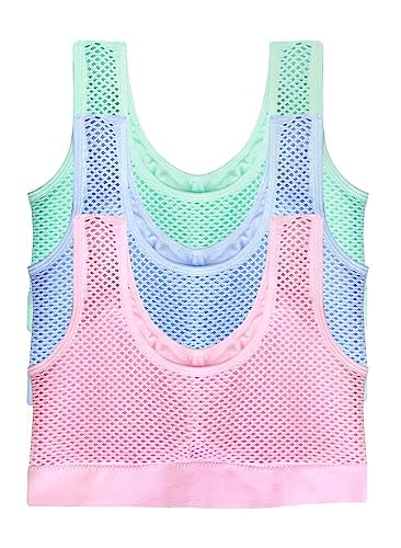 3-Pack Women's Seamless Wireless Cooling Back Comfort Bra with Removable Pads4