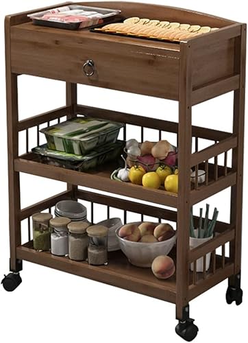 LOUYK - Estante grueso para verduras, carrito de comedor, restaurante, entrega de alimentos, para automóvil, para servir o para platos comerciales