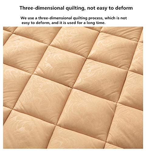 Colchón Acolchado De Color Sólido Suelo Tatami Antideslizante Japonés Estera De Futón Plegable Gruesa Mantiene El Calor Transpirable para Dormitorio Sala De Estar, Etc.A-90x200cm(35x79inch)