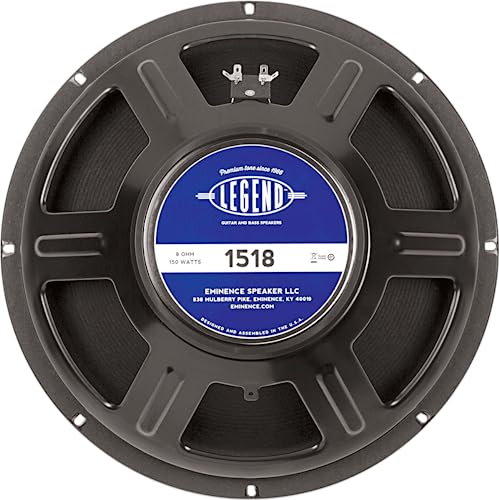 Eminence Legend 1518 15 Guitar Speaker 150 Watts at 8 Ohms