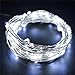 Produktbild Fairy Light LED Lichterkette 20 Meter 200 LED Licht wasserdicht Batterie LED Fairy Light Kupferdraht Stern Lichterkette Innen und Außen, Hochzeit, Party, Weihnachten - Warmweiß